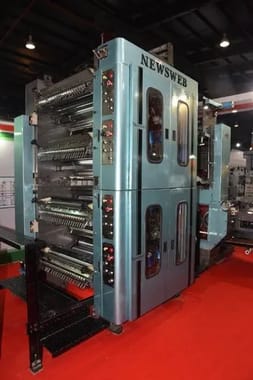 MS Web Offset Press Printing Machine, Capacity: 16000-45000 Cph