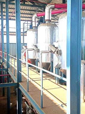 Fully Automatic MILD STEEL,STAINLESS Rice bran solvent extraction plant, Capacity: 50-700 Tpd