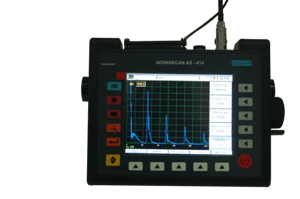 Advanscan AS-414 - Ultrasonic Portable Flaw Detector, 1.8 Kg, 200(l) X 164(h) X 92(w) mm