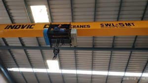 Industrial Overhead Crane, Capacity: 20-25 ton