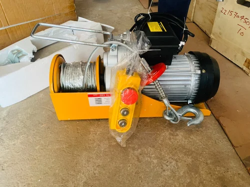 EZZILIFT Heavy Mini Electric Hoist, 220 Volt, Capacity: 0-1 ton