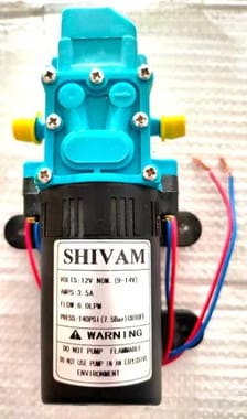 Agriculture Battery Sprayer Shivam DC Motor 6LPM 140PSI