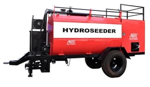Automeck Hydraulic Driven Hydroseeder, Model Name/Number: AHD-400XC, Capacity: 5000 - 10000 Liters