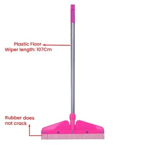 Pink Plastic Cleaning product, Size: 5 Ft