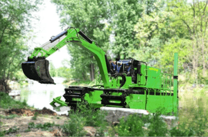 New Amphibious Excavator Rental