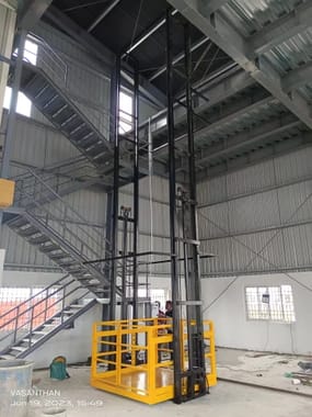 Care tech CTDGL-20 mezzanine floor goods lift, Capacity: 2-3 ton