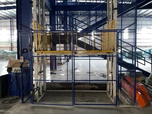 Factory Goods Lift, For Malls, Capacity: >6 ton