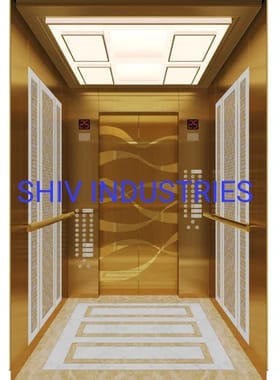 Shiv Industries Good Cum Passenger Elevator, Capacity: 1-2 ton