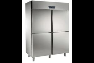Kitchen Concepts Stainless Steel Four Door Vertical Refrigerator, Model Name/Number: KC-202FDR-F