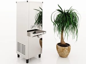 Pulito Full Stainless Steel Water Cooler 40 Liter, Dimensions: 22*18*50, Number Of Taps: 2