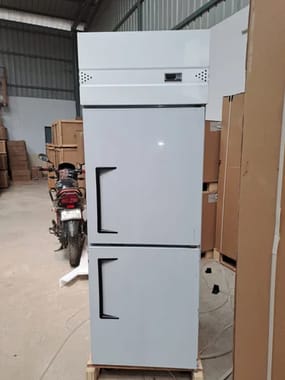Silver 2 Door Refrigerator, Capacity: Above 500 L