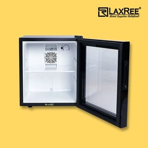 Black 30 L Glass Door Thermoelectric Mini bar