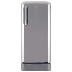 LG 190 L 4 Star Inverter Direct Cool Single Door Refrigerator GL-D201APZY, Shiny Steel