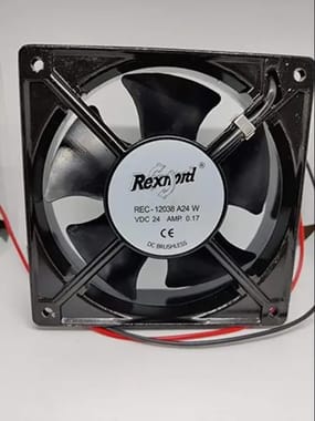 Rexnord Cooling Fans REC 12038 B2 MB W 4", 230 VAC