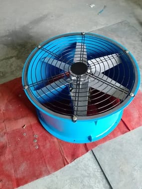 Ashvac Fire Reted Axial Flow Fan, For Industrial