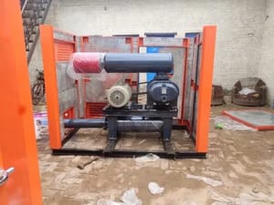 Twin Lobe Roots Blower For Waste Water Treatment Plant, For Industrial