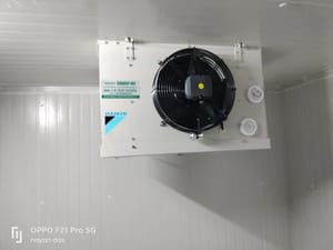 Cold Rooms Indoor Evaporator Unit, Automation Grade: Semi-Automatic