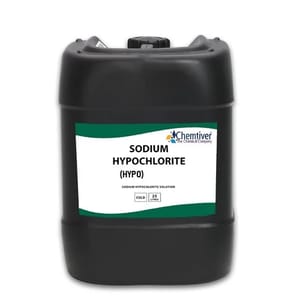 Sodium Hypochlorite (NaOCl), Cas No-7681-52-9, 10%, 25 L HDPE Drum