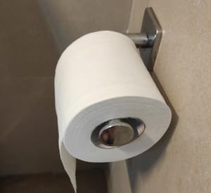 15 GSM Toilet Paper JUMBO ROLL, 20 Meter, 12x12 Cm