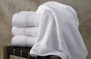 White Hotel Terry Bath Towel 30"X60" 630 GRAM