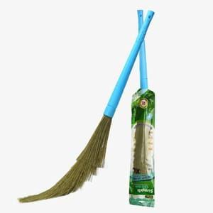 Plastic Sky Blue Grass Floor Broom