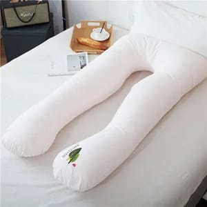 White Soft Pregnancy Pillow, For Home, Shape: Rectangular