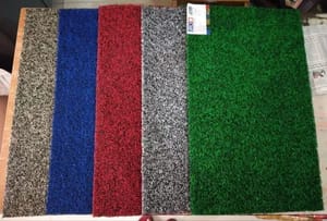 PVC/Plastic. Plain,Multicolor Urosoft Plastic Cushion Doormat, Shape: Rectangle, Size: 40*60 Cms