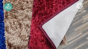 Plain Chenille Shaggie Glossy Doormat, For INDOOR DOORMATS, Thickness: 12 mm