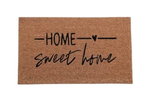 Coir Typography Home Sweet Home Door Mats, For Entrance