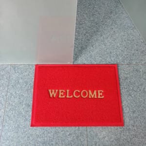 Welcome PVC Door Mat 9mm, Shape: Rectangle