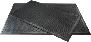 True Black Top Floor - Scraper Rubber Mat, Thickness: 0.6 cm