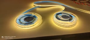 10m Yellow 8mm Led Light Strip, For Home, Corded Electric