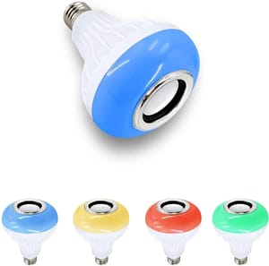 7 W Bluetooth Music LED Bulb, For Home, Warm White