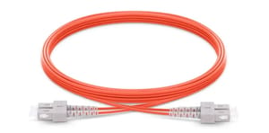 2 Pin Fiber Optic Patch Cords OM4, 3m