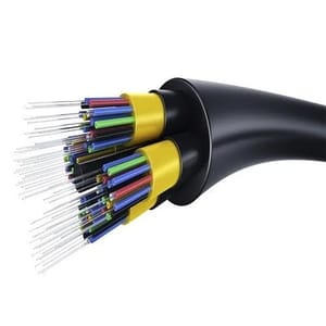 2 Core Fiber Optic Cable, Armoured, 100 m