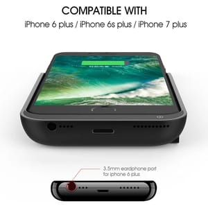 Power Bank Case For Iphone 8 Plus / 7 Plus / 6 Plus / 6s Plus - 8000 Mah