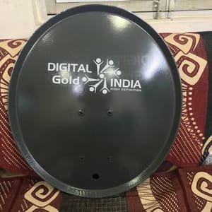 VIEWOCOM Steel Digital Gold India Dish Anteena, Model Name/Number: Skygold