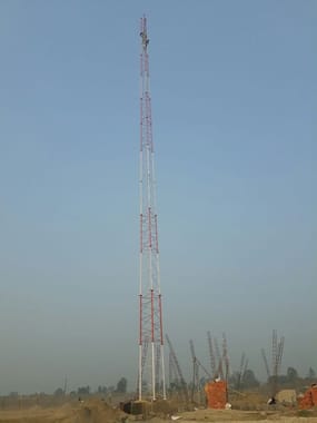 Mild Steel Self Support Communication Tower, For Telecom