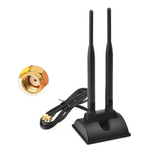 50 Hz Aluminium 3dbi GSM Magnetic Base Omni Springy Antenna with 3Mtr Wire, For Telecommunication