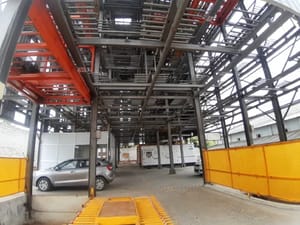 Mechanical Mils Steel Tower Car Parking, Automation Grade: Industrial Grade, Capacity: 3000 Kg