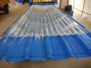 FRP Gelcoats Fiberglass Roofing Sheet, Packaging Type: Roll