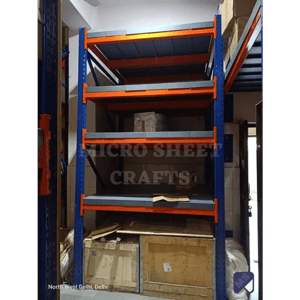 6-12ft Mild Steel Heavy Pallet Racks, For Warehouse, Storage Capacity: 5 Ton