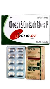 Ofloxacin And Ornidazole Tablets Ip