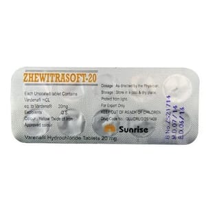 Medicine Grade Ver Zewitra Soft Medicine For Analgesics, Packaging Type: Strips
