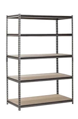 Steel Fabric Storage Rack, Height: 6 Ft