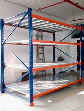 Steel Warehouse Storage Rack, Storage Capacity: 1500 Kg