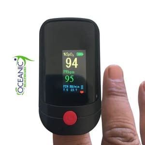 Oceanic Healthcare LMT-02 Fingertip Pulse Oximeter, 1 Year, Model Name/Number: VRP755790