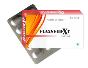 BIO-FLAX Flaxseed Oil Capsules, Non prescription, Packaging Type: Blister