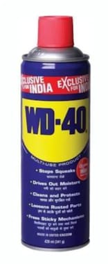 Clear Liquid WD 40 Rust Remover Spray, For Industrial Use, Packaging Type: Can