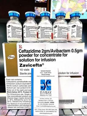 Pfizer Zavicefta 2.5gm, 2000 mg
